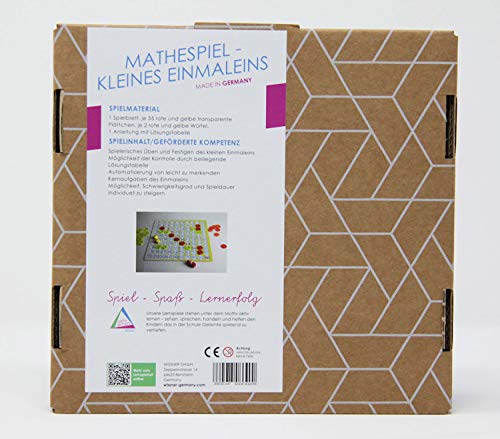 WISSNER® aktiv lernen - Gioco matematico - Tavola pitagorica 1x1 - RE-Plastic® - immagine 7