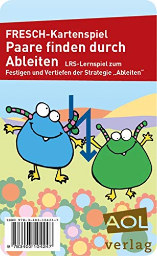 AOL-Verlag i.d. AAP LW FRESCH-Kartenspiel: Paare Finden Durch Ableiten: LRS-Lernspiel zum Festigen und Vertiefen der Strategie Ableiten (1. bis 4. Klasse)