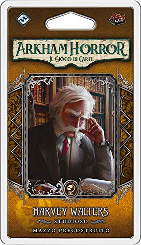 Asmodee - Arkham Horror Il Gioco di Carte: Investigatore Harvey Walters - Espansione Gioco di Carte, Edizione in Italiano