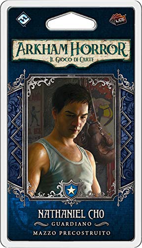 Asmodee - Arkham Horror Il Gioco di Carte: Investigatore Nathaniel Cho - Espansione Gioco di Carte, Edizione in Italiano