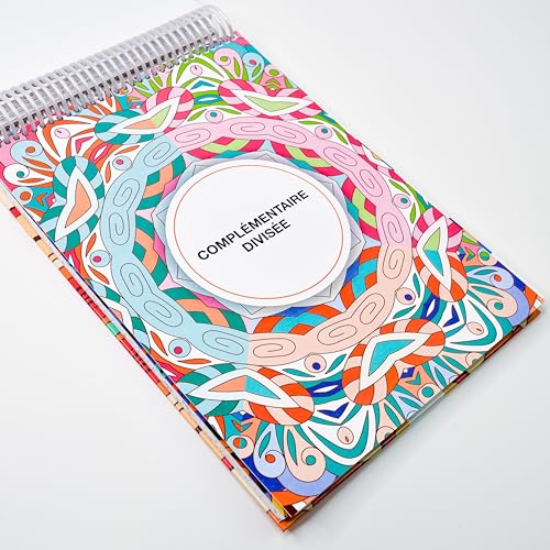 Kit Mandala Esplora il significato dei colori con oltre 150 mandala da colorare e 24 pennarelli a doppia punta relax - immagine 5