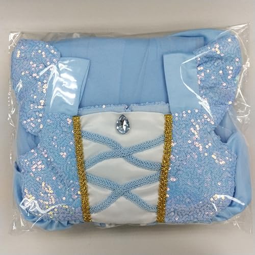 Lito Angels Vestito Costume da Principessa con Accessori per Bambina Ragazza Taglia 2-10 Anni, Cenerentola/Belle - immagine 9
