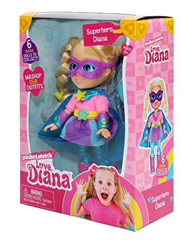 Love, Diana 918970.005 - Bambola Asst-Supereroe, 15 cm, colori assortiti - immagine 6