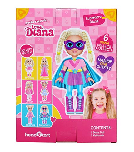 Love, Diana 918970.005 - Bambola Asst-Supereroe, 15 cm, colori assortiti - immagine 7