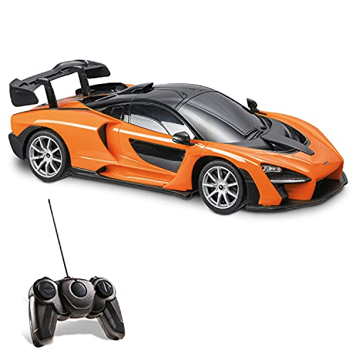 MONDO- RC 1:18 MC Laren Senna McLaren Veicolo Radiocomandato, Colori Assortiti, 63643