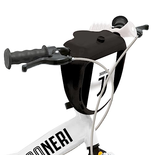 Mondo Toys - Bici Mod. F.C JUVENTUS per bambino / bambina - rotelle e freno anteriore / posteriore - colore bianco / nero - immagine 3