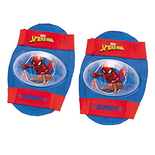 Mondo toys - pattini a rotelle regolabili Spider-Man Marvel per bambini - taglia dal 22 al 29 - set completo di borsa trasparente, gomitiere, ginocchiere e casco - 28629 - immagine 5