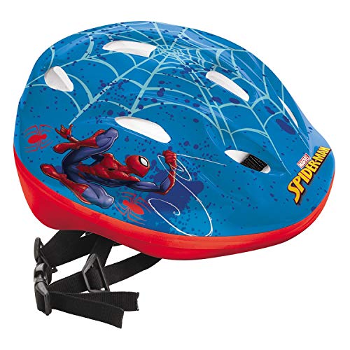 Mondo toys - pattini a rotelle regolabili Spider-Man Marvel per bambini - taglia dal 22 al 29 - set completo di borsa trasparente, gomitiere, ginocchiere e casco - 28629 - immagine 6