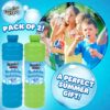 Ricarica Bolle Di Sapone 1 L Liquido Bolle Sapone Multipack Sapone Per Bolle Per Macchina Bolle Sapone Pistola o Bacchetta Spara Bolle Sapone Giochi Esterno per Bambini - immagine 4