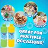 Ricarica Bolle Di Sapone 1 L Liquido Bolle Sapone Multipack Sapone Per Bolle Per Macchina Bolle Sapone Pistola o Bacchetta Spara Bolle Sapone Giochi Esterno per Bambini - immagine 5