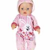 Baby Born Tutina di Pasqua 43cm - per Bambini Dai 3 Anni in Su - Facile per Mani Piccole - Include Tutina, Uovo & Adesivi - immagine 3