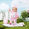 Baby Born Tutina di Pasqua 43cm - per Bambini Dai 3 Anni in Su - Facile per Mani Piccole - Include Tutina, Uovo & Adesivi - immagine 7