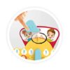 Buki France- Balance à calculs Bilancia di calcolo, Multicolore, 5604 - immagine 9