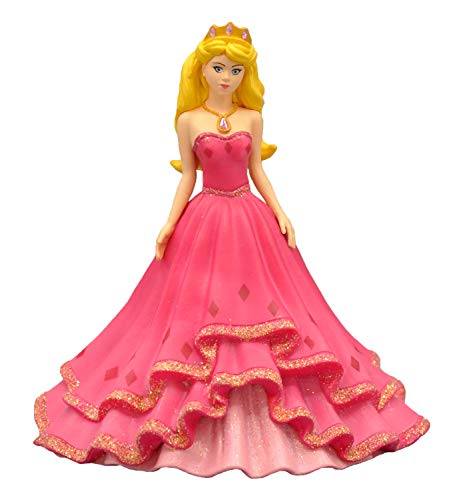 Bullyland 80754 - Figura di gioco, Principessa Sabia con pietre glitterate, alta circa 10 cm, figura dipinta a mano, senza PVC, per bambini per il gioco immaginativo
