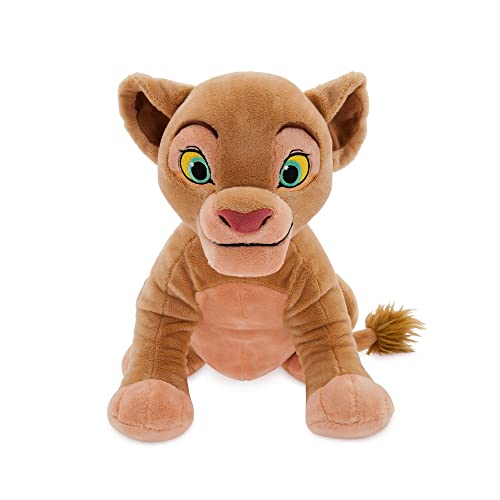Disney Store Peluche, Il Re Leone, in morbido tessuto di peluche con dettagli ricamati e posa scherzosa, per tutte le età