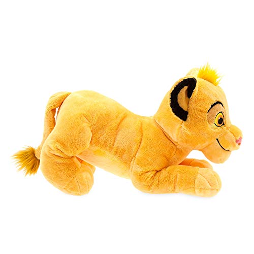 Disney Store Peluche di Simba, Il Re Leone, 41cm/16, in morbido tessuto di peluche con dettagli ricamati e soffice coda, per tutte le età - immagine 3