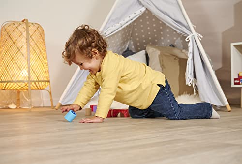 Eichhorn – Blocchi musicali – 12 blocchi in legno colorati che fanno rumore, per bambini e bambini dai 12 mesi in su, giocattoli in legno - immagine 6