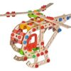 Eichhorn- EH, Hubschrauber Constructor-Elicottero in Legno Versatile, 225 Pezzi, 5 Diverse Costruzioni, Multicolore, 100039098 - immagine 17