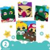 Goujfol Maschera Festa, Feltro Maschera Bambini Gadget Compleanno Festa Costume Carnevale, Cosplay Gioco Maschere Super Feste Bambino Regalo per Natale Halloween - immagine 6