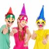 Goujfol Maschera Festa, Feltro Maschera Bambini Gadget Compleanno Festa Costume Carnevale, Cosplay Gioco Maschere Super Feste Bambino Regalo per Natale Halloween - immagine 7