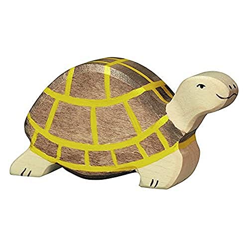 Holztiger 80545 - Figura Giocattolo in Legno, Soggetto: Tartaruga