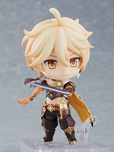MERCHANDISING LICENCE Good Smile Genshin Impact: Viaggiatore (etere) Nendoroid Action Figure, Multicolore, (G12626) - immagine 3