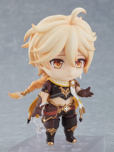 MERCHANDISING LICENCE Good Smile Genshin Impact: Viaggiatore (etere) Nendoroid Action Figure, Multicolore, (G12626) - immagine 5