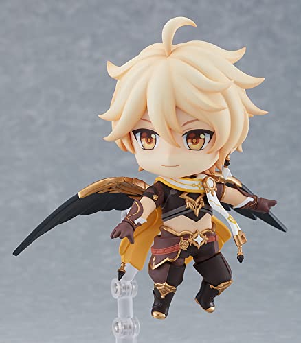 MERCHANDISING LICENCE Good Smile Genshin Impact: Viaggiatore (etere) Nendoroid Action Figure, Multicolore, (G12626) - immagine 6