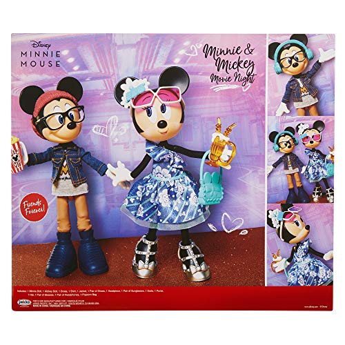 MINNIE AND MICKEY al college, con abiti estremamente dettagliati e accessori favolosi e veramente alla moda. adatta come regalo dai 3 anni in su - immagine 11