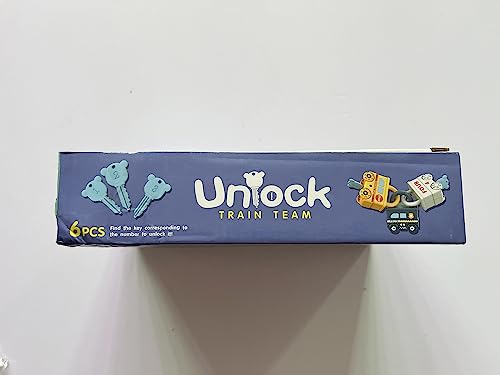 Macchina Giocattolo con Chiave e Serratura, Montessori Giocattolo per Bambini, Treno Montaggio Giochi Bambino Educativi Sensoriali, Motricità Fine Regalo di Natale per Ragazzo Ragazza 2 3 4 Anni - immagine 10