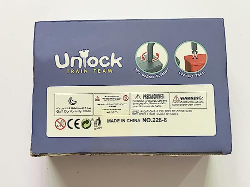 Macchina Giocattolo con Chiave e Serratura, Montessori Giocattolo per Bambini, Treno Montaggio Giochi Bambino Educativi Sensoriali, Motricità Fine Regalo di Natale per Ragazzo Ragazza 2 3 4 Anni - immagine 11