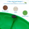 11 Pezzi Stone Balance,Stepping Stones for Kids Antiscivolo per Interni ed Esterni,Percorso Equilibrio Bambini Promuove la Coordinazione dell'Equilibrio e la Forza per i Bambini dai 4 agli 8 Anni - immagine 10