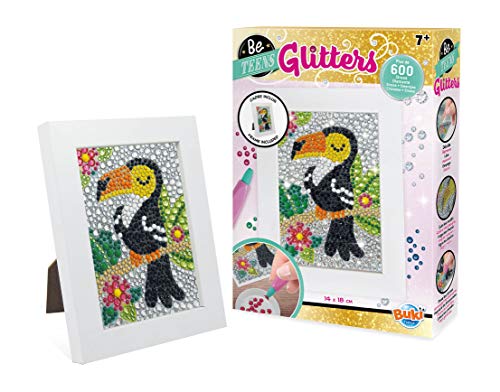Buki France- Be Teens Glitters-Tucano Unicorno Gioco Pittura Diamanti, Multicolore, DP004 - immagine 3
