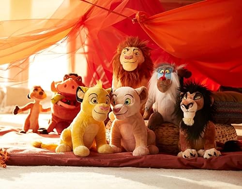 Disney Peluche medio morbido Pumba Store, Il Re Leone, 33 cm, personaggio coccoloso con dettagli ricamati, capelli soffici e insetti in bocca, adatto a tutte le età - immagine 6