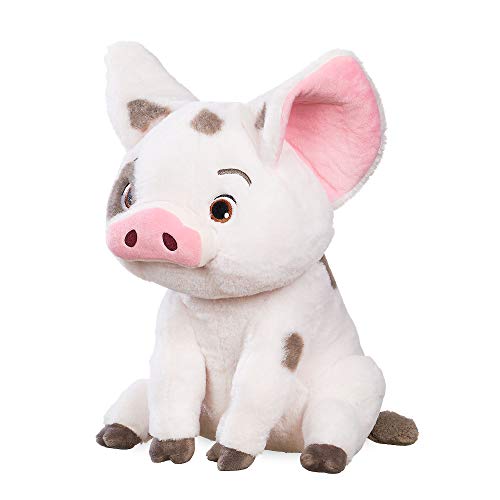 Disney Store Peluche di Pua, Oceania, 30 cm/12", in morbido tessuto di peluche, con dettagli ricamati, per tutte le età