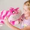 Disney Store peluche ufficiale medio Stregatto, Alice nel Paese delle Meraviglie, 18 cm, iconico personaggio con dettagli ricamati, il classico sorriso, artigli in feltro, dai 12 mesi in su - immagine 3