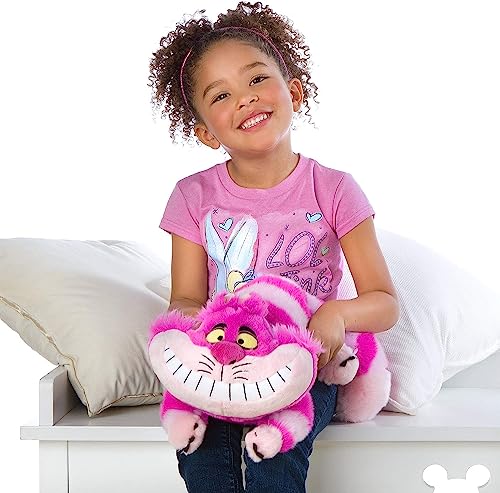 Disney Store peluche ufficiale medio Stregatto, Alice nel Paese delle Meraviglie, 18 cm, iconico personaggio con dettagli ricamati, il classico sorriso, artigli in feltro, dai 12 mesi in su - immagine 5
