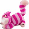 Disney Store peluche ufficiale medio Stregatto, Alice nel Paese delle Meraviglie, 18 cm, iconico personaggio con dettagli ricamati, il classico sorriso, artigli in feltro, dai 12 mesi in su - immagine 6