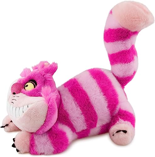 Disney Store peluche ufficiale medio Stregatto, Alice nel Paese delle Meraviglie, 18 cm, iconico personaggio con dettagli ricamati, il classico sorriso, artigli in feltro, dai 12 mesi in su - immagine 6