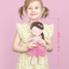 GAGAKU Bambola di stoffa morbida con angelo custode, regalo di battesimo per bambine con ali, portafortuna per bambini dai 3 ai 5 anni - immagine 5