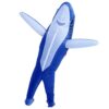 IRETG Costume gonfiabile da squalo Jumpsuit a mascelle Fancy Dress Abito divertente Carcharias per il partito di Cosplay - immagine 28