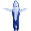 IRETG Costume gonfiabile da squalo Jumpsuit a mascelle Fancy Dress Abito divertente Carcharias per il partito di Cosplay - immagine 30