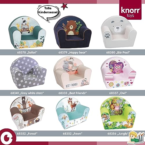 Knorrtoys knoortoys Poltrona per Bambini-Gufo, Multicolore - immagine 5