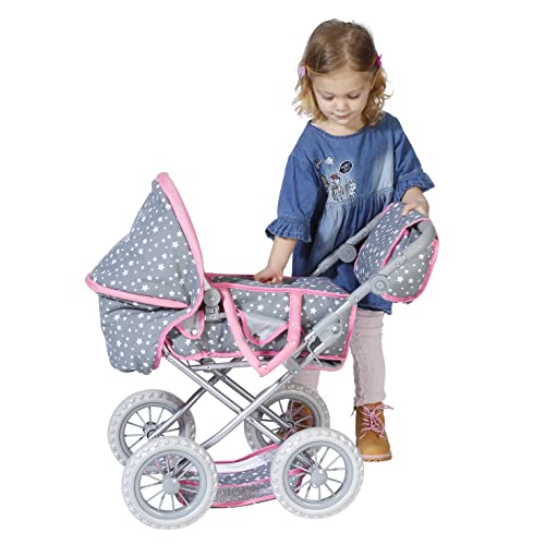Knorrtoys 63109 knoortoys - Carrozza per bambole, colore: Grigio rubino - immagine 9