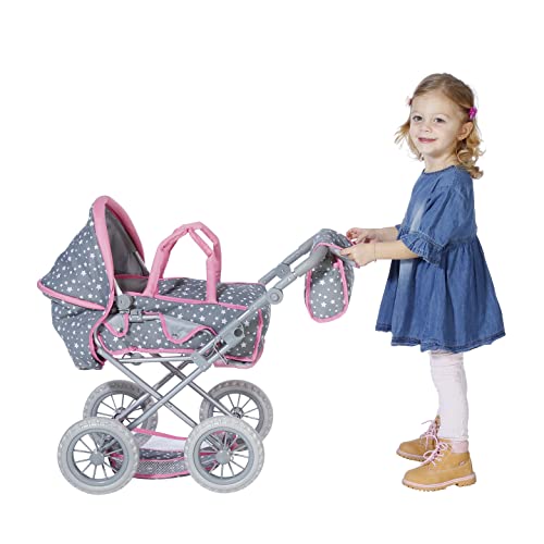 Knorrtoys 63109 knoortoys - Carrozza per bambole, colore: Grigio rubino - immagine 10
