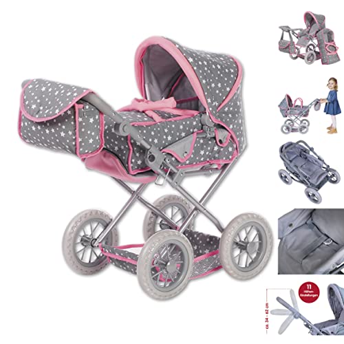 Knorrtoys 63109 knoortoys - Carrozza per bambole, colore: Grigio rubino - immagine 2