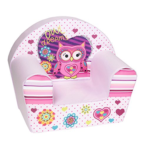 Knorrtoys knoortoys Poltrona per Bambini-Gufo, Multicolore - immagine 2