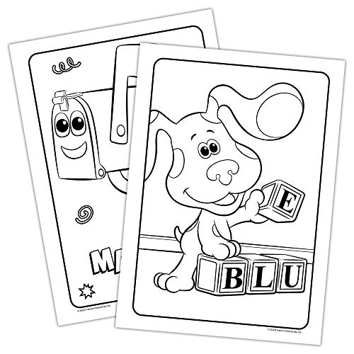 Nickelodeon Blue's Clues and You 16-Page Imagine Ink Coloring Book with Mess Free Marker 50580 Bendon - immagine 7