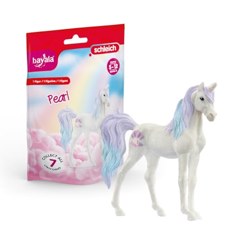 SCHLEICH- Perla Unicorno da Collezione bayala, Multicolore, 70773