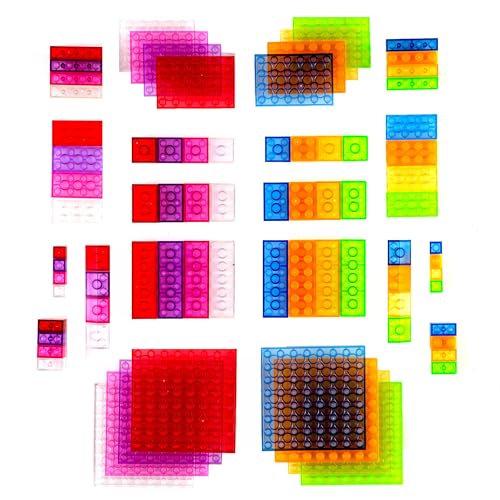 Strictly Briks - 1008 pezzi costruzioni classiche - set di mattoncini per costruzioni - 100% compatibile con tutte le principali marche - tenuta forte, 8 colore chiaro- 9 diverse forme e dimensioni - immagine 2